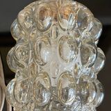 Vintage bubble glass pendant light