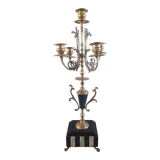 Chandelier laiton et marbre