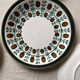 Assiettes Boch La Louvière modèle Noix