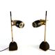Oscar Torlasco, pair of table lamps modele 577, Lumi Milan, 1960