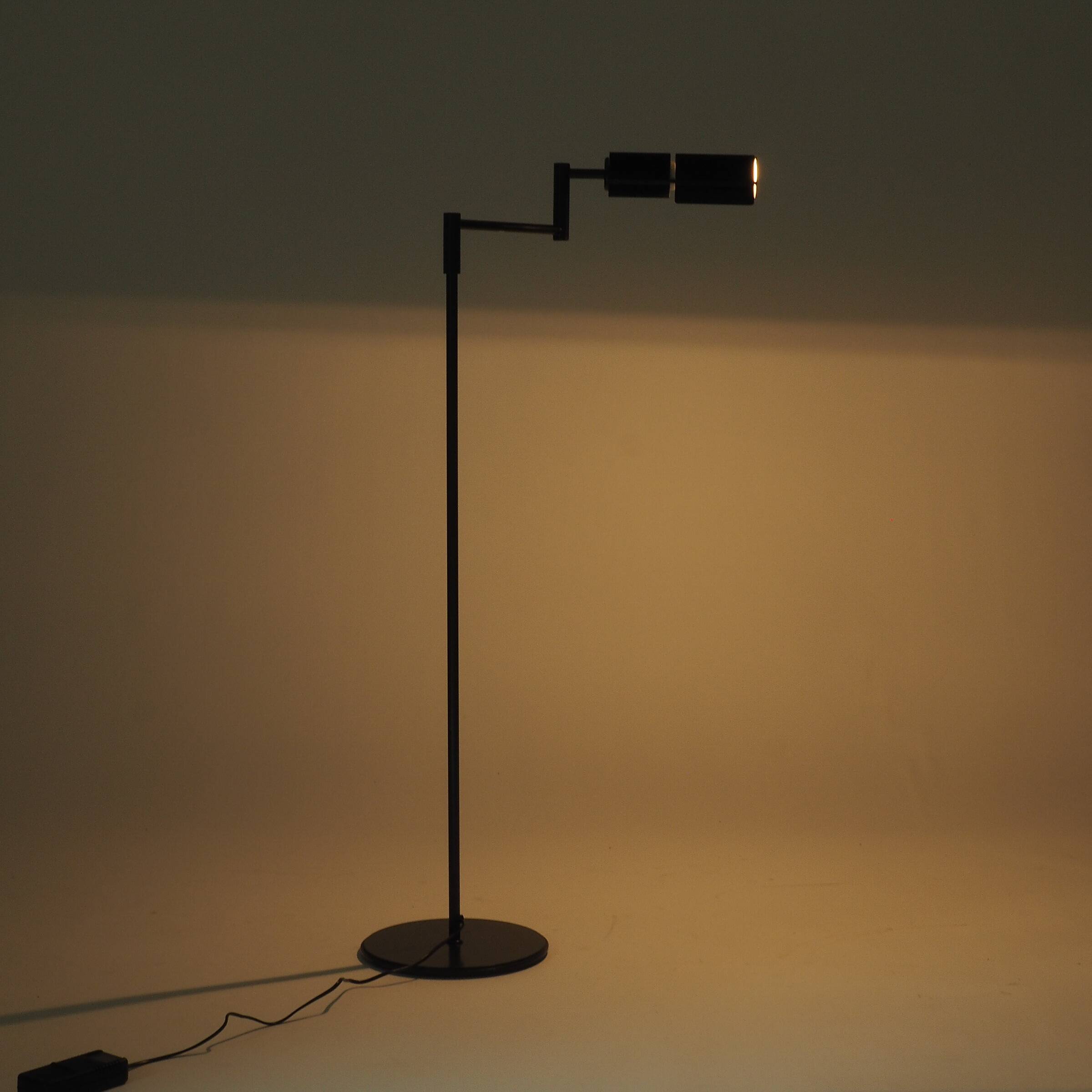 Haloprofil 878HR floor lamp by Viktor Frauenknecht for Swiss Lamps