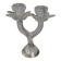 Chandelier candle holder flower in handcrafted cut crystal