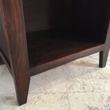 Vintage bedside tables legs compass