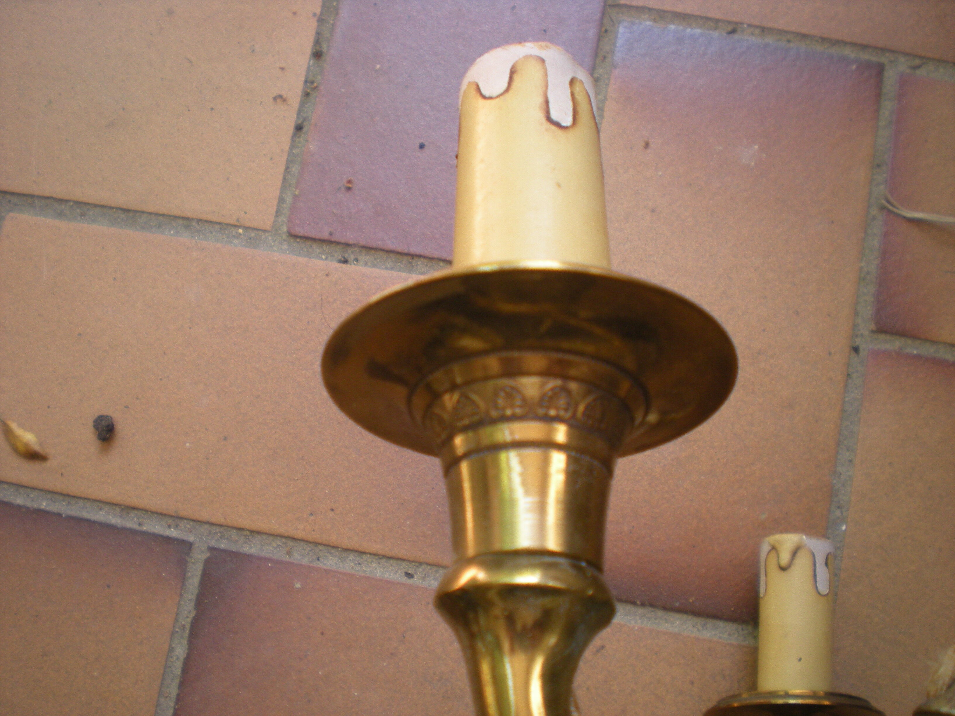 Lustre art deco-5 branches