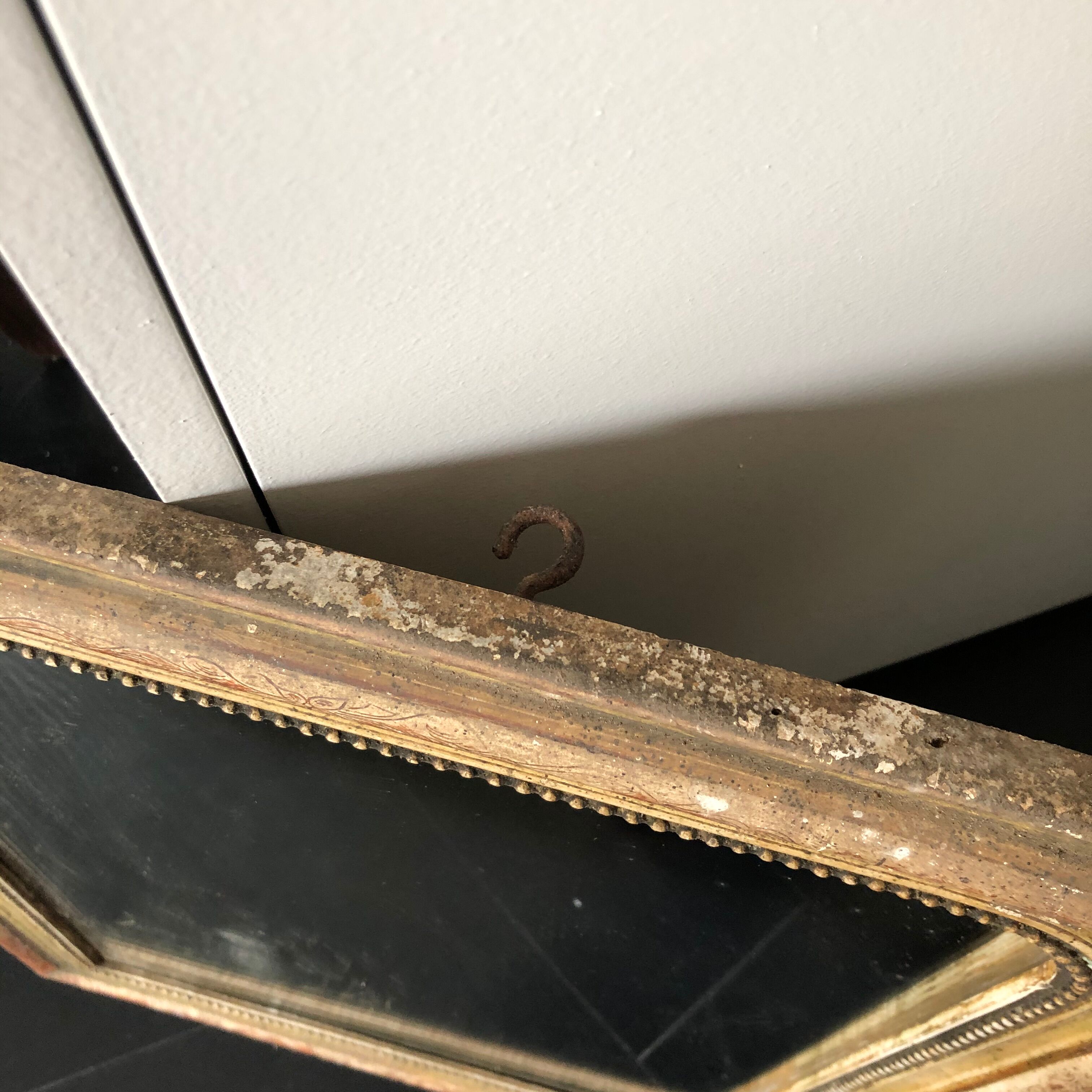 Former Louis Philippe fireplace mirror 70x55cm