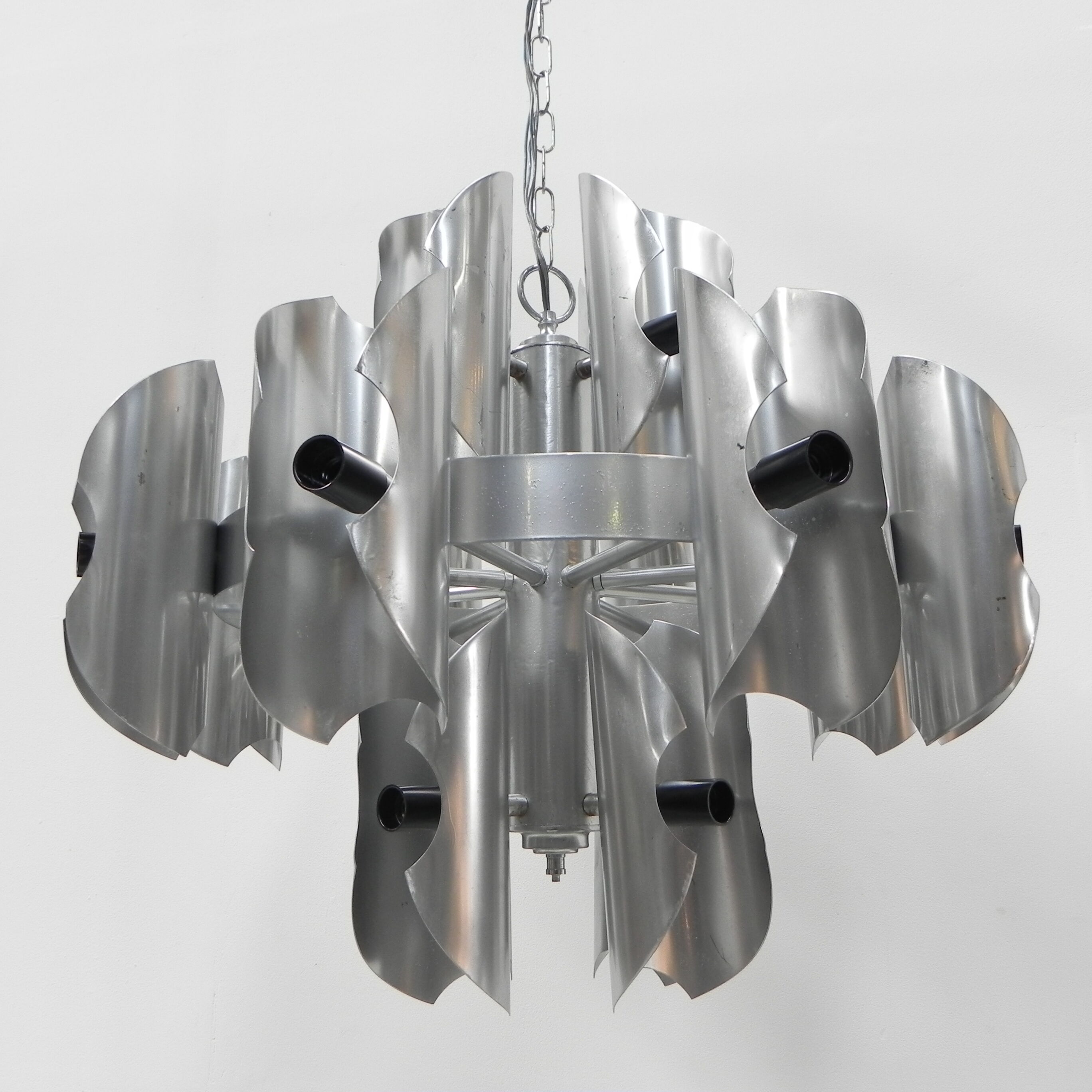 Vintage hanging lamp with 16 light points