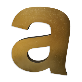Lettre vintage LED "a"