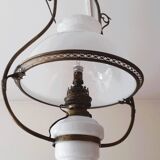 Suspension ancienne en opaline
