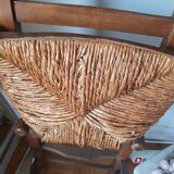 Paire de chaises en bois