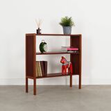 Bibliothèque en teck, design danois, années 1970, production : Danemark