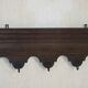 Solid wood wall shelf
