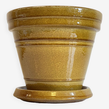 Handmade ceramic pot cover CLAROUS France