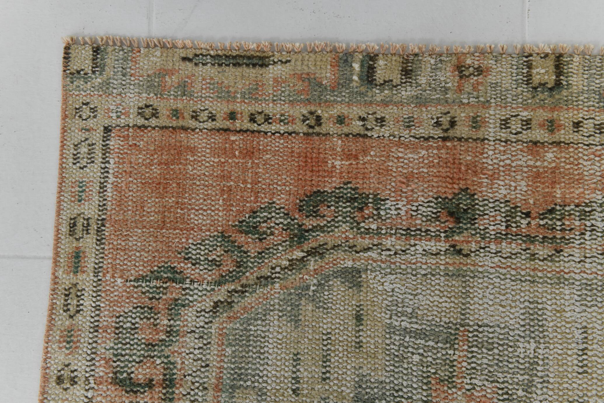 3x10 57s Antique Vintage Runner Rug, 91x318Cm