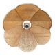 Vintage pendant lamp in natural fibers