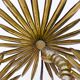 Palm tree floor lamp in brass, Italy 1970