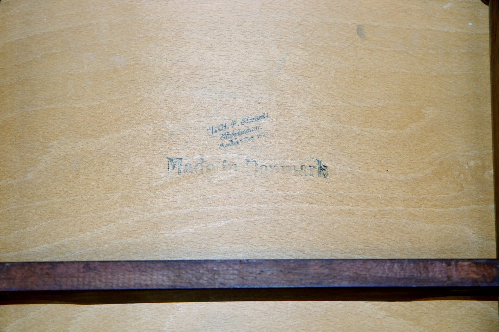 Set of 6 rosewood chairs HP Hansen Møbelindustri, Denmark, 1960