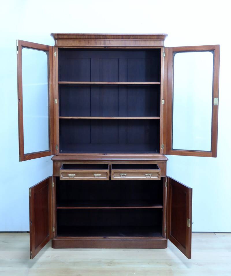 Library Two-Body in Mahogany, Victorian era, England