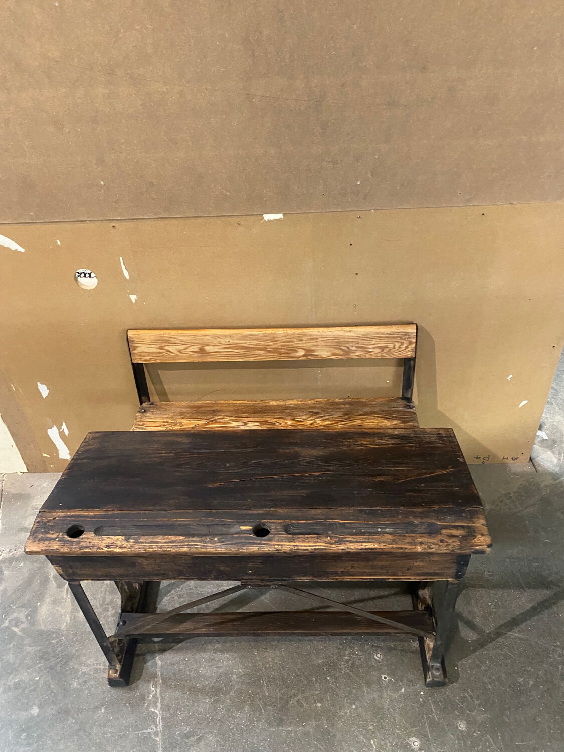 Double school desk 1900