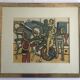 Fernand LÉGER (d'ap.) Scène de cirque. c. 1980. Photogravure encadrée