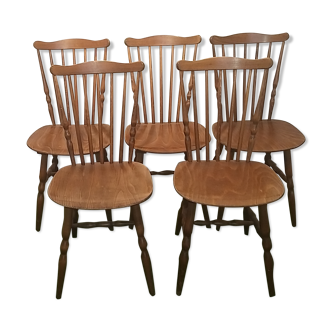 5 Baumann chairs menuet model