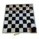 Jeu de dames anglaises en bois