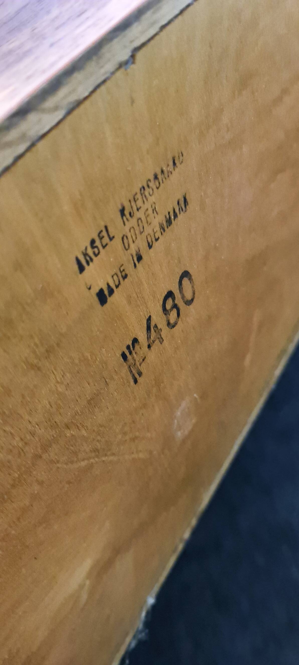 Vintage Danish design teak  Gardarobe by Aksel Kjergaard .