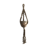 Vintage macramé suspension