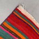 Old Turkish narrow Kilim Runner 283x51 cm shabby chic, vintage kelim