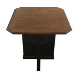 Old table in art deco chene