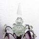 Girandole lamp in crystal and iron