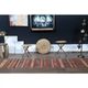 Turkish Kilim Vintage Handmade Wool Runner Rug Orange Gray Runner 66x334
