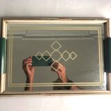 Plateau Art Déco Miroir
