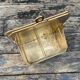Solid brass salt box