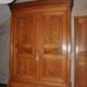 Antique solid oak wardrobe