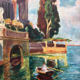 The boat ride, 1934. Oil on canvas.