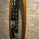Campo & Graffi - teak vintage wall mirror - 60s mid century modern wood mirror made in italy