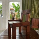 Silvio Coppola Table and 4 Chairs Set 1970