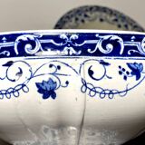 4 Assorted plates from Longwy and Moustiers