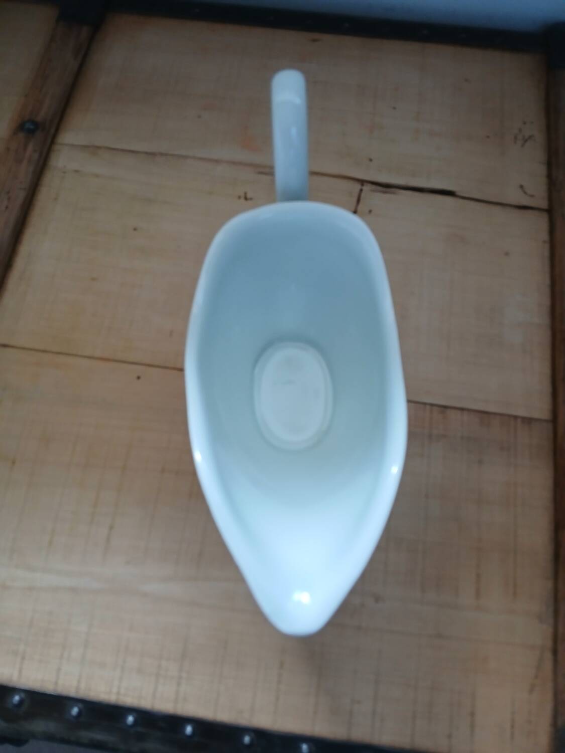 Antique porcelain sauceboat