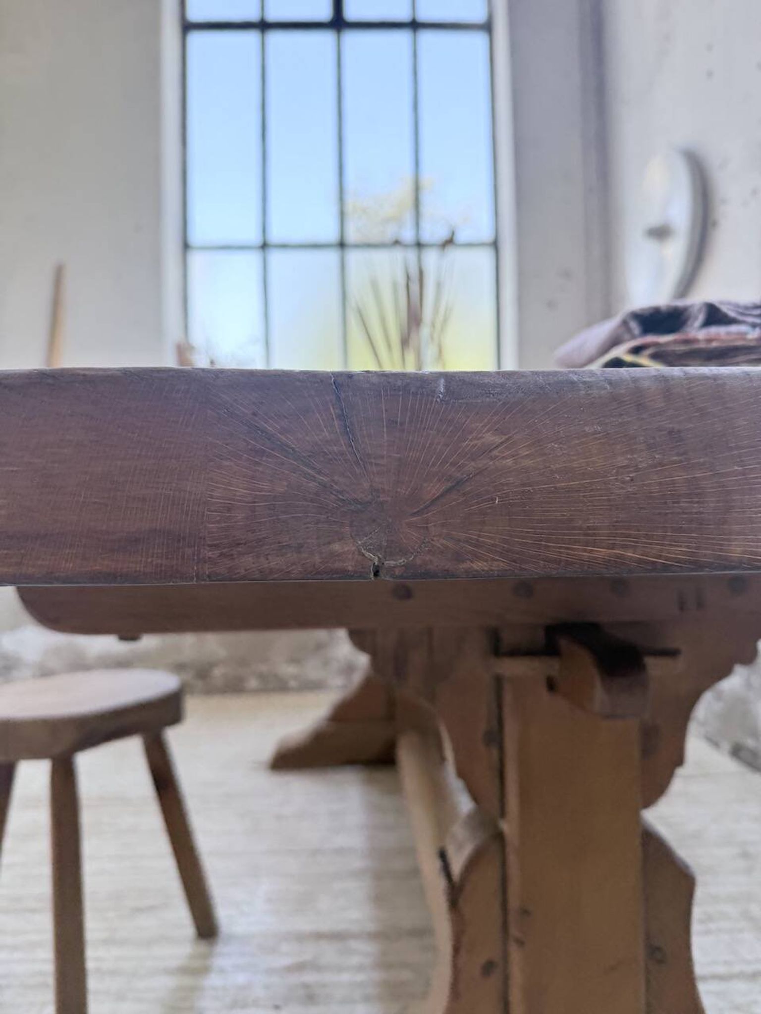 Table monastère chêne 1950 XXL