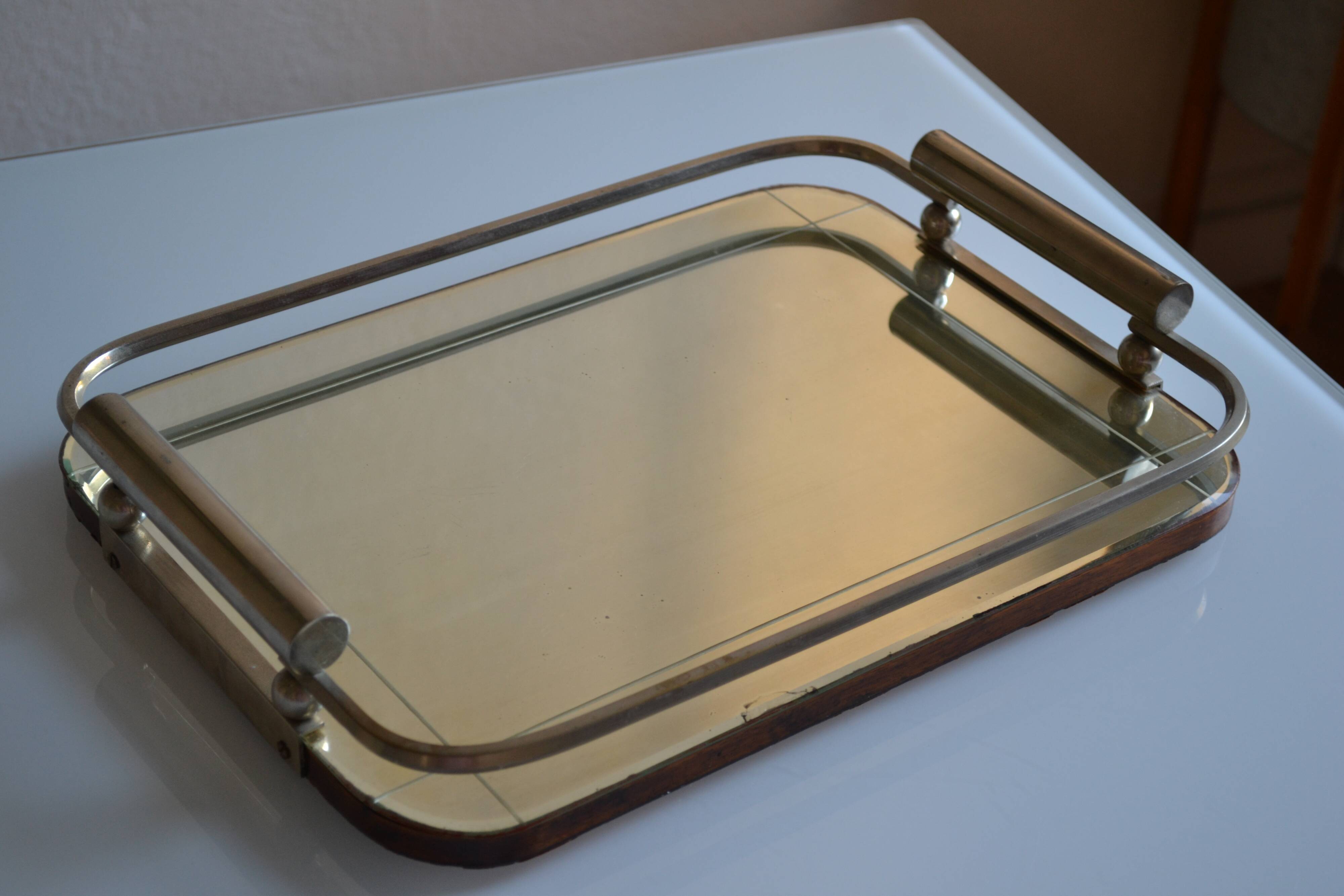Modernist art deco tray