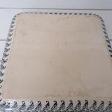 Gien earthenware square flat