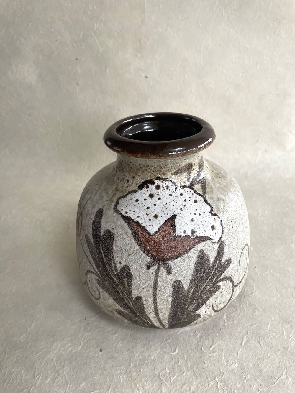 Vintage Scheurich Keramik Ceramic Vase - Stamped Model 293-16 W. Germany