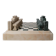 Vintage marble chess set from the 1970s, green and beige stone board, heavy design, geometric pieces, sculptural tabletop game, gift idea.
