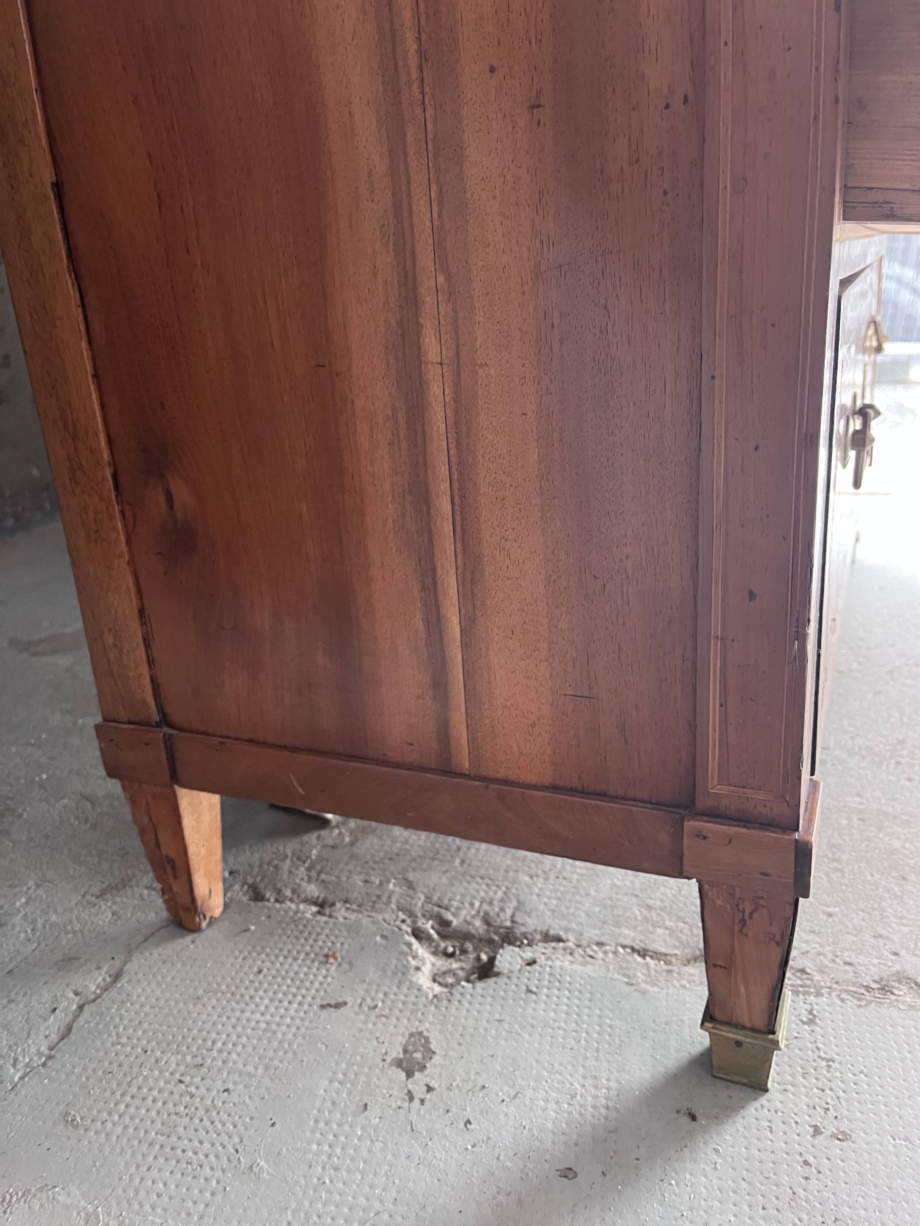 Art Deco secretary in wood and marquetry – 1930s