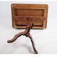 Side Table on a Mahogany Pillar from Around the Year 1850s