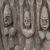 Ancienne porte en bois Dogon du Mali