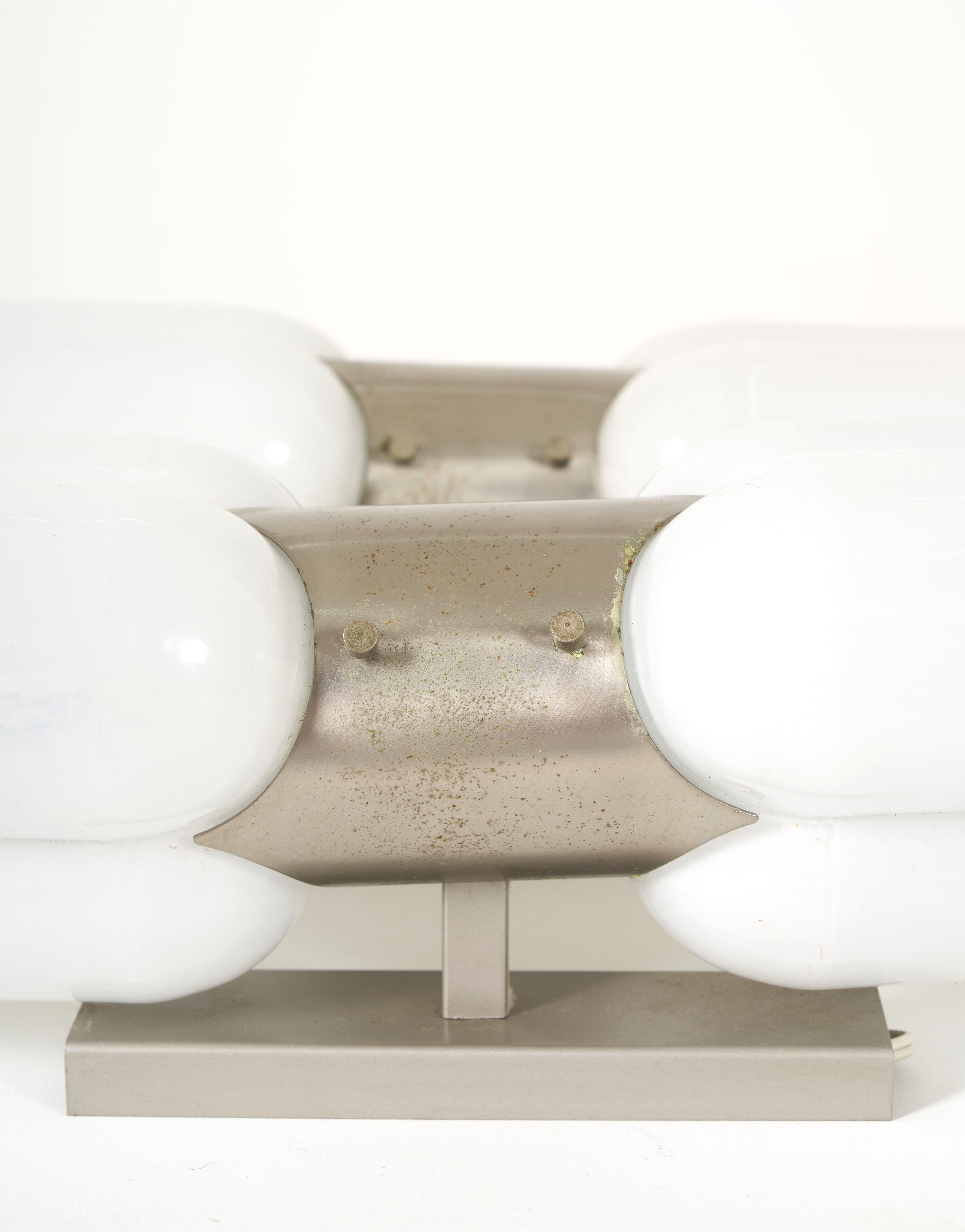 Pair of Carlo Nason wall lamps for Mazzega 1970