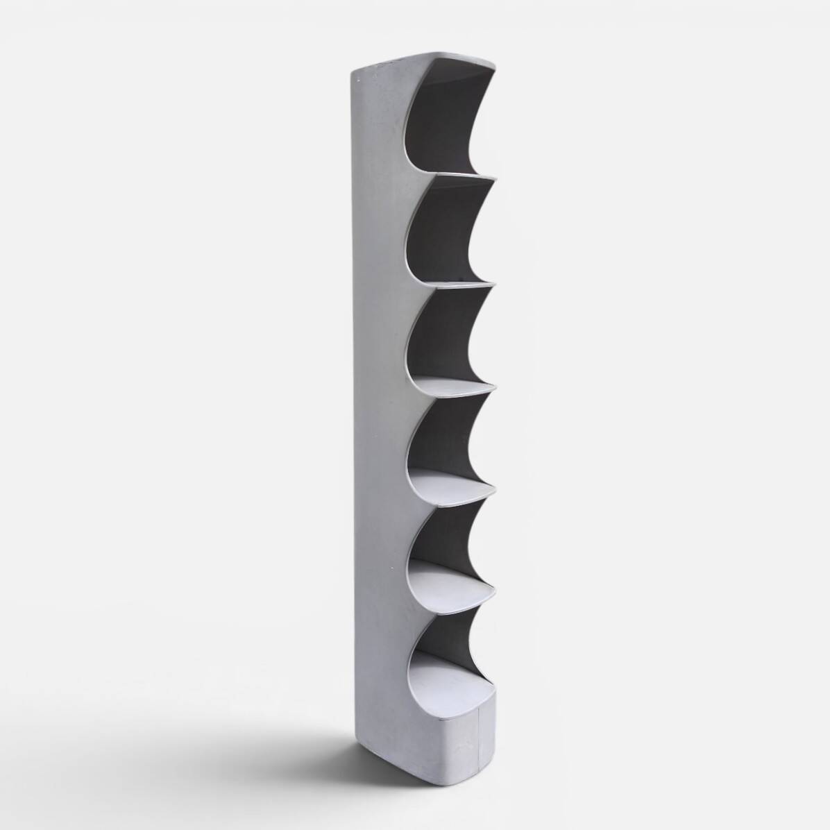 Large designer shelf Valeric Doubroucnskis, Rodier, 1970