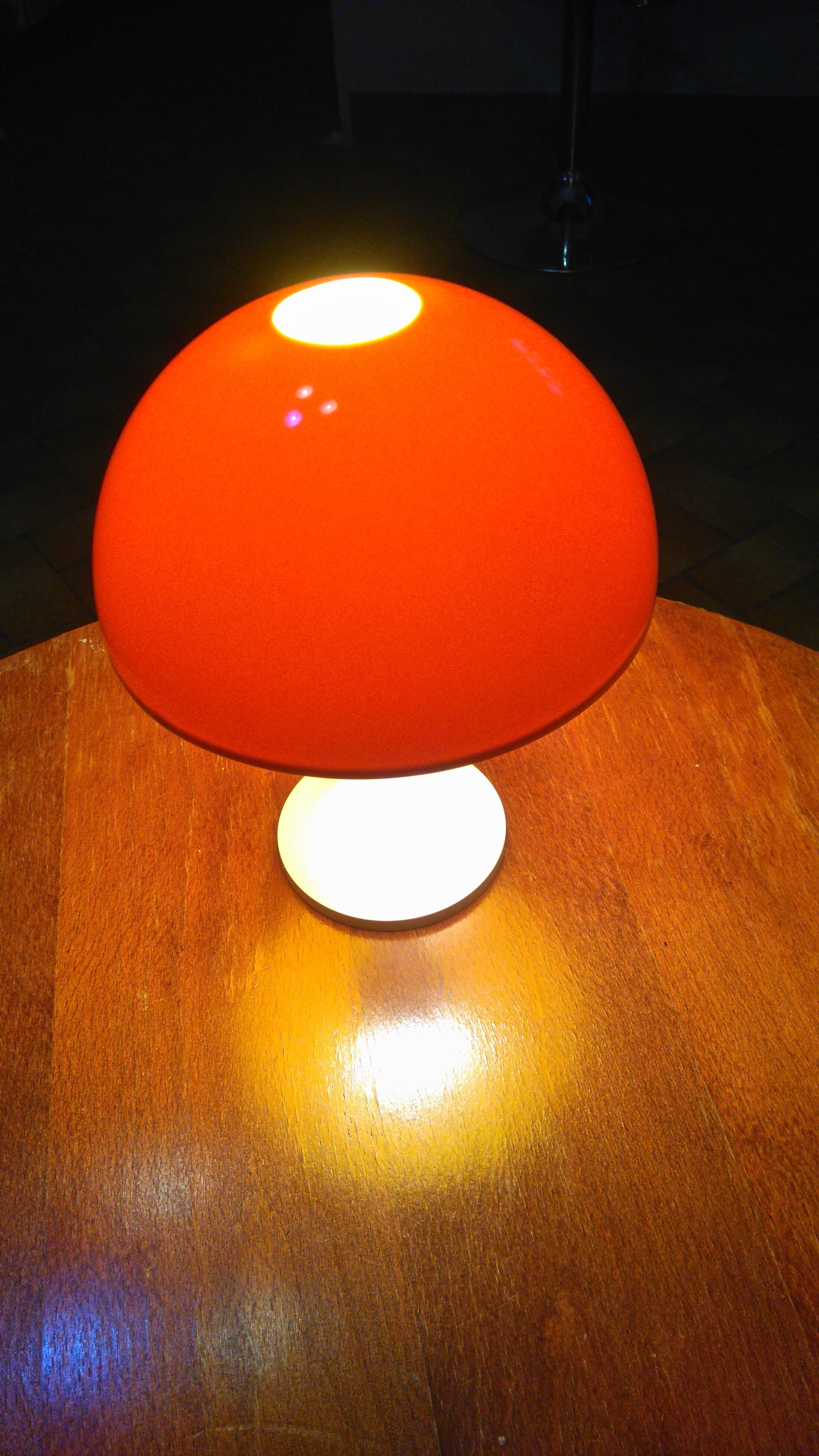 Vintage mushroom lamp